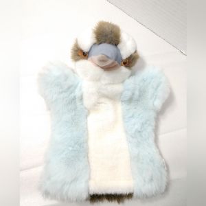 Hand Puppet Toy Plush Kookaburra Bird  Sunwood Souvenirs 9"